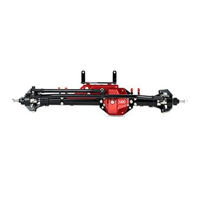 LCX Racing 1/10th RC Crawler Car CNC Aluminum AR60 OCP Upgrade Front Axle Complete Set for Axial Wraith RR10 Bomber SMT10, Upgrades Parts Accessories (Front Axle)