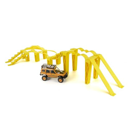 RC Remote Control Car Climbing and Balance Challenge Bridge 3D Printed - 1/24 & 1/18 Scale Off-Road Obstacle Course (Truck Not Included) - style: Style A