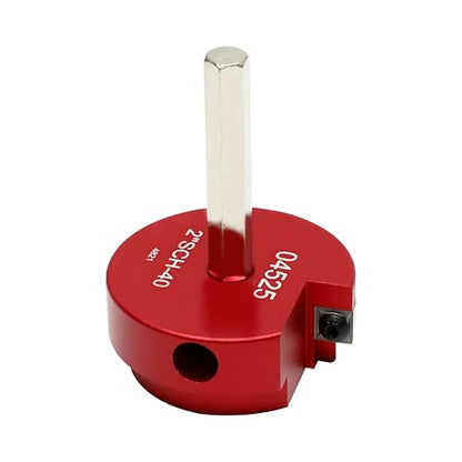 HFS(R) 6Pcs PVC Pipe Reamer Tool, 3/4",1",1-1/2",2",3",4" - Fits 1/2" Drill, PVC Fitting Saver & Plastic Pipe Fitsting Reamer Socket Saver Plumbing Tool for Schedule 40 Plastic Pipes - size: 3/4",1",1-1/2",2",3",4"