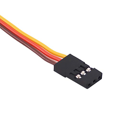 10pcs Male to Male 10cm Servo Extension Lead Wire 26awg 30cores Cable(C58-10)