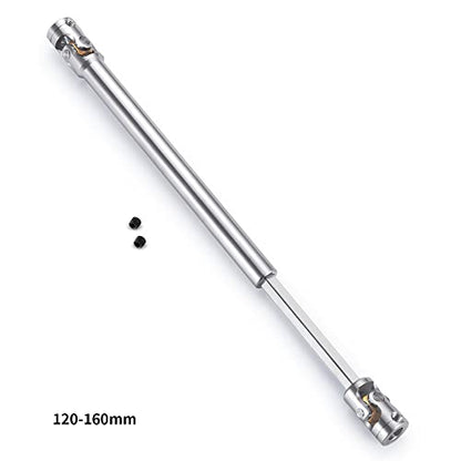 RC-Hub 1Pcs Metal RC Driveshafts for 1:14 Tamiya Tipper Truck | 45-50/47-57/55-67/60-80/70-90/110-260mm Drive Shaf,RC Car Upgrade Parts - size: 120-160mm