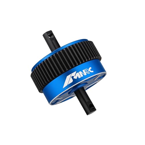 Alloy Transmission Differential Diff Gear Kit 2380 for 1/10 Slash Stampede Rustler Bandit F-150 Raptor 2WD Series Upgrade Part Blue - color: Blue