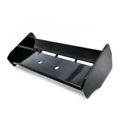 for HSP 94106 94107 94166 1/10 RC for Racing Car Off-Road for Buggy Truck S279 Soft Plastic Rear Spoiler Tail Wing RC Upgrade Accessories(Black) - size: Black