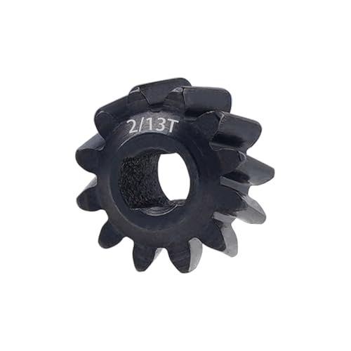 DJX 2/13T Axle Worm Gear Upgrades Part for 1/30 Axial SCX30 Jeep Wrangler JLU Bronco (13T) - size: 2/13T