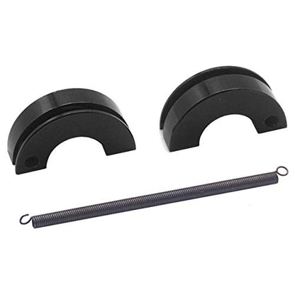 2Pack Vgoohobby Metal Engine Clutch Shoe Spring Upgrade Part Compatible with HSP Redcat Racing Himoto Traxxas 1/10 RC Nitro Racing Car Truck (Black) - color: Black