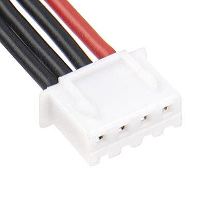 5Pcs ShareGoo 20CM JST-XH Balance Plug Charging Extension Wire Cable 22AWG for RC Car FPV Boat LiPo Battery Balance Charging (4Pin for 3S) - style: 4Pin for 3S