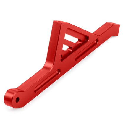 MOHERO Aluminum Alloy RC Rear Chassis Brace for 1/5 LOSI 5IVE-T 2.0 RC Truck Upgrade Part (Red) - color: Red - Rear