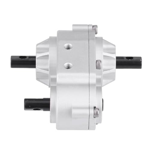 RC Transfer Case, RC Crawler Metal Transfer Gearbox 50x40x27mm/1.97x1.57x1.06in Model Vehicle Replacement Accessory for 1/10 RC Crawler Car