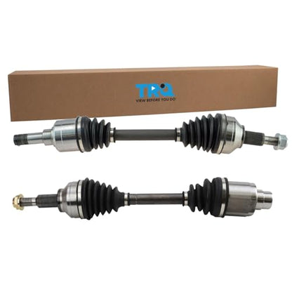 TRQ Front Driver and Passenger Side CV Axle Assembly Set for Chrysler Dodge | for 2011-2014 Chrysler 200 2007-2010 Chrysler Sebring 2008-2014 Dodge Avenger 2009-2019 Dodge Journey FWD 2.4L L4 - style: CSA55650