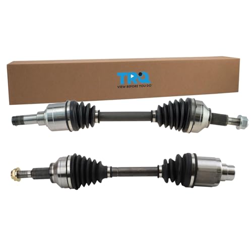 TRQ Front Driver and Passenger Side CV Axle Assembly Set for Chrysler Dodge | for 2011-2014 Chrysler 200 2007-2010 Chrysler Sebring 2008-2014 Dodge Avenger 2009-2019 Dodge Journey FWD 2.4L L4 - style: CSA55650