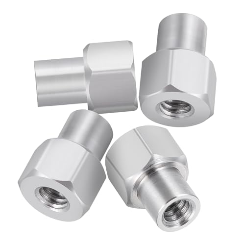 12Pcs 2/3/5mm Long Wheel Nuts M2 | For Axial AX24 SCX24 1/24, RC Crawler Car, Upgrade Parts