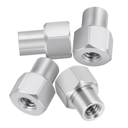 12Pcs 2/3/5mm Long Wheel Nuts M2 | For Axial AX24 SCX24 1/24, RC Crawler Car, Upgrade Parts