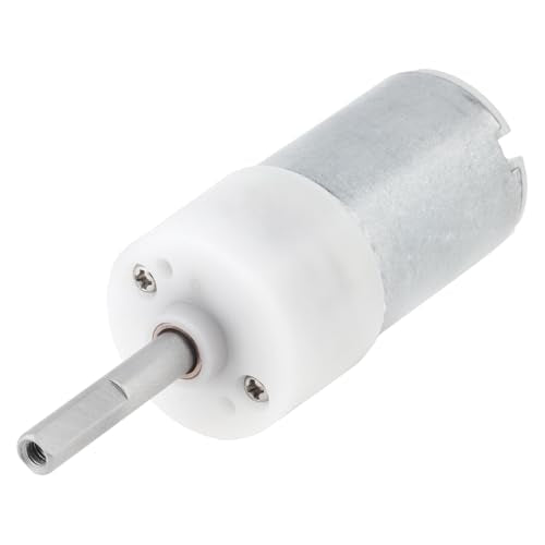 R280 DC Motor 3.7V 250RPM Flat Shaft Micro High Torque Gear Motor | Replaceable Micro Motor for Bottle Brush, Electric Scrubber, Toilet Brush