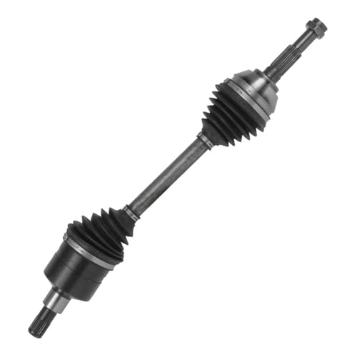 Detroit Axle - Front CV Axles for 2002-2009 Chevy Trailblazer EXT | Buick Rainier GMC Envoy XL XUV Olds Bravada Isuzu Ascender Saab 9-7x, 2003 2004 2005 2006 2007 2008 CV Axle Shaft Replacement - size: D-0027x2/Pair