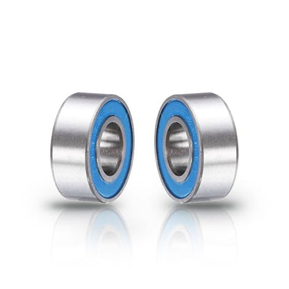 uxcell 4 Pcs 686-2RS Deep Groove Micro Bearing, 6x13x5mm Double Rubber Sealed Chrome Steel Small Bearings (ABEC5, Z4 Low Noise) - size: 686-2RS
