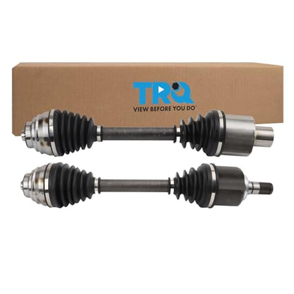 TRQ Front CV Axle Shaft Assembly Set Compatible with 2016-2019 BMW X1 2018-2020 X2 2017-2019 Mini Cooper Clubman Cooper Countryman - style: CSA55588