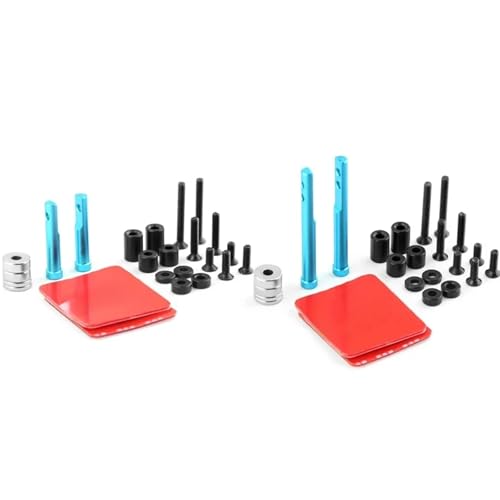 RC Crawlers Components for 3Racing for Sakura D5S D5 D5MR for YOKOMO YD-2 YD2 for MST Invisible Fixed Mount RC Car Body Post Magnet Upgrade Part - color: Blue