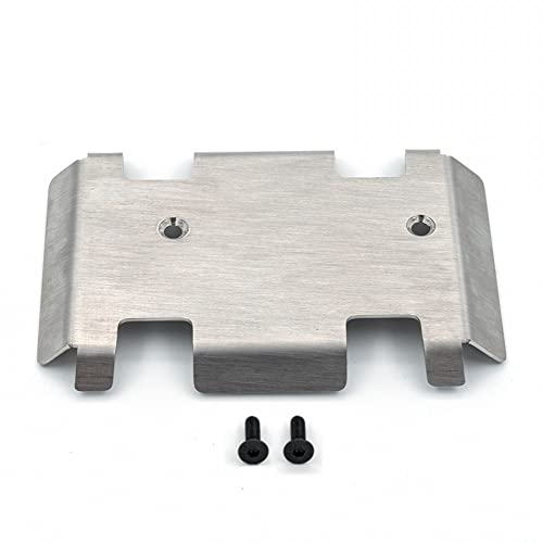 Stainless Steel Metal Chassis Armor Axle Protector Skid Plate for RGT EX86190 EX 86190 LC76 1/10 RC Crawler Car Upgrade Parts