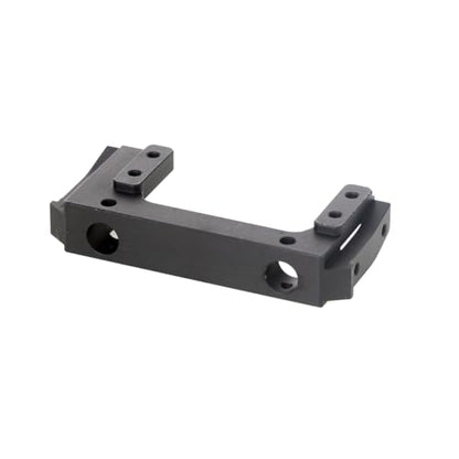 LCX 1/10th RC Crawler Car Metal Front Bumper Mount Bracket Brace Forward Servo Mount for Axial SCX10 II, Upgrades Parts Accessories