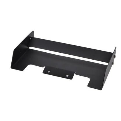Metal Rear Wing for Tamiya 1/10 TT-02B DF-02 DT-02 RC Car Tail Wing Rear Spoiler Wing Parts (Black) - color: Black