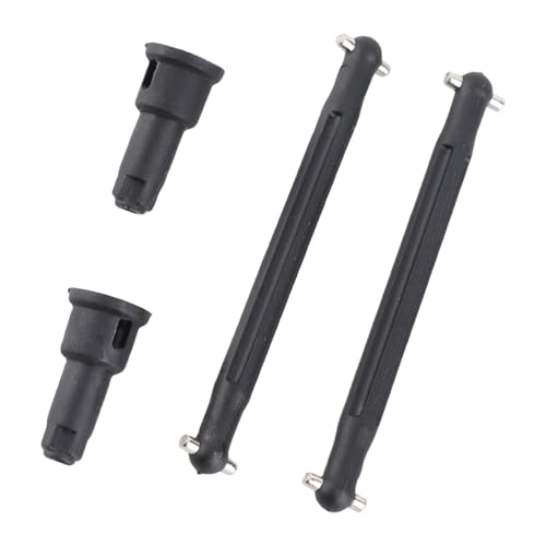 Aramox RC Drive Shaft Set Steel and PA CVD Drive Shaft with Dogbone 64mm Rear Axle for SCY 16101 16102 16103 16201 1 16 RC Car Smoother Driving