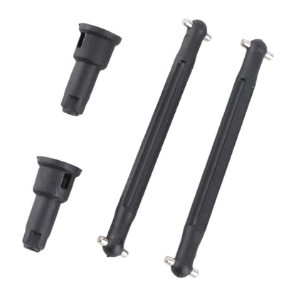 Aramox RC Drive Shaft Set Steel and PA CVD Drive Shaft with Dogbone 64mm Rear Axle for SCY 16101 16102 16103 16201 1 16 RC Car Smoother Driving