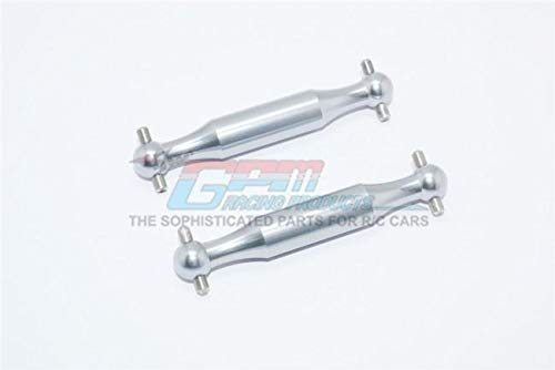 GPM For Tamiya DT-03 Upgrade Parts Aluminum Rear Dogbone (Polished) - 2Pc Set Silver