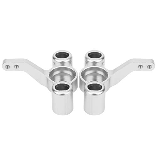 Bnineteenteam 1/10 RC Car Aluminum Alloy Front Knuckle, Front Steering Knuckle 122011(02165) Fit for HSP 1/10 RC Car 94122 94188 (Silver - color: Silver