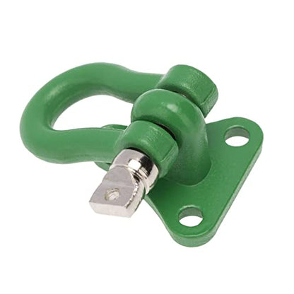 1/10 RC Car Crawler Trailer Towing Shackles - Metal Hooks for SCX10 TRX4 D90 - Upgrade Parts for Rock Climbing Cars - 5Pcs Set Included - Green - color: Green