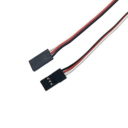 5pcs JR Y Connector Servo Extension Cable 3 Pin JR Plug Splitters 1 Male to 4 Female Servo Y Extension Connector for RC Models Cars Plane Helicopter Drone - style: 1 Male to 4 Female