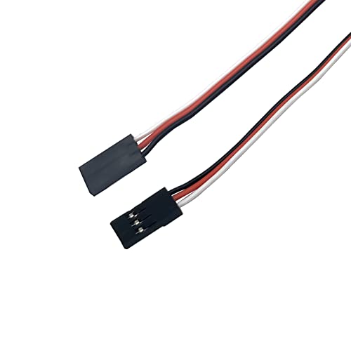 5pcs JR Y Connector Servo Extension Cable 3 Pin JR Plug Splitters 1 Male to 3 Female Servo Y Extension Connector for RC Models Cars Plane Helicopter Drone - style: 1 Male to 3 Female