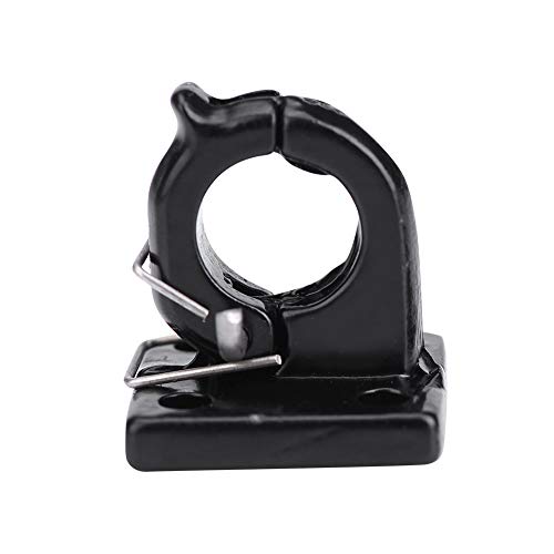 Simulation Trailer Buckle, Tow Lock Shackle Bracket Set, Metal Rescue Buckle Simulation Tow Hook for SCX10 Tamiya CC01 D90 D110 TF2 RC Car
