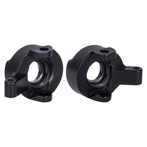 Brass Steering Knuckles Rear Hubs Weights Diff Covers for 1/30 RC Crawler AXIAL SCX30 Ford Bronco 4X4 Jeep Wrangler JLU Upgrades (Steering Knuckles) - color: Steering Knuckles