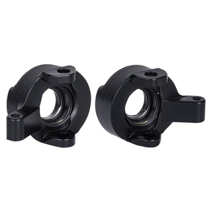 Brass Steering Knuckles Rear Hubs Weights Diff Covers for 1/30 RC Crawler AXIAL SCX30 Ford Bronco 4X4 Jeep Wrangler JLU Upgrades (Steering Knuckles) - color: Steering Knuckles