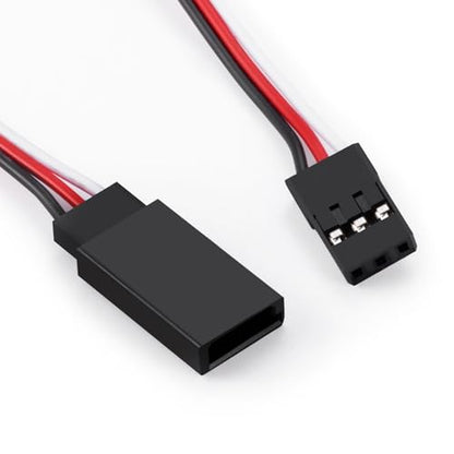 2 Sets Universal Magnetic Extension Cable JR Wire Connector for RC | Models Car Planes Drones - style: JR Wire