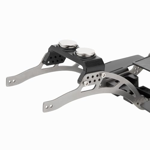 MEUS RACING SCX24 LCG Chassis TC4 Titanium Frame for Axial SCX24 C10 Bronco Wrangler 1/24 RC Crawler Upgrades (C10) - color: C10