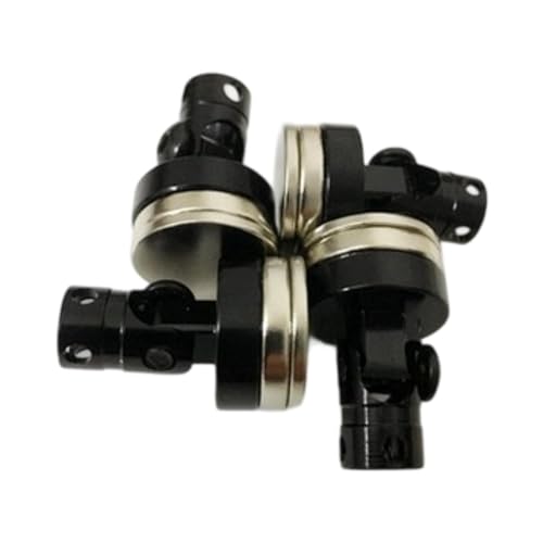 4 Pieces RC Body Post Metal Mount Column Shell Mount Model Car Accessory Vehicle Body Post Upgrade Suitable for RC Car Hobbies Repair, Black - color: Black