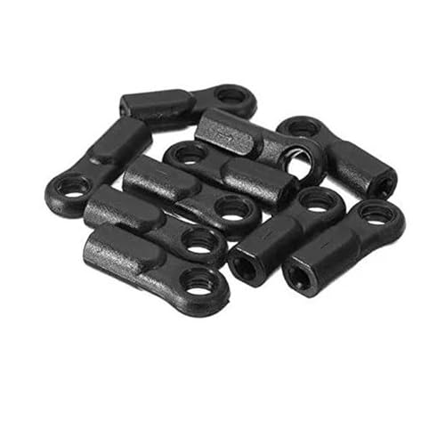RC Tie Link Rods Compatible with JLB for Racing for Cheetah 11101 21101 J3 for Speed 1/10 RC Car Parts 10pcs Rod Ends Link Balls Head Linkage Joint