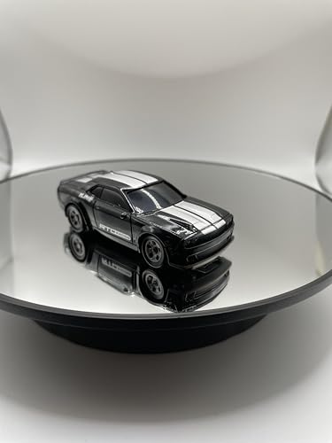 Mini RC Drift Car 1:64 Scale, Remote Control Car with LED Lights & 2-Speed Modes, Upgraded 2.4G Wireless Radio Remote Control for Multi-Users Challenge (Black) - color: Black