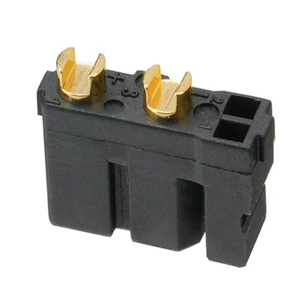 ELFCULB 10pcs Amass XT30(2+2) Female Connectors, Gold Plated for RC UAV Robots (Black) - color: 10pcs XT30(2+2) Female