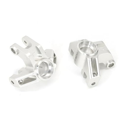 Treal Aluminum 7075 Front Steering Knuckels for Losi LMT (Silver) - color: Silver