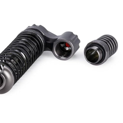 Aluminum Adjustable Piggyback Shock Absorber Oil Damper for Axial SCX10 Capra Wraith TRX4 TRX6 D90 Tamiya CC01 HSP HPI 1/10 RC Crawler Accessories Upgrade Parts
