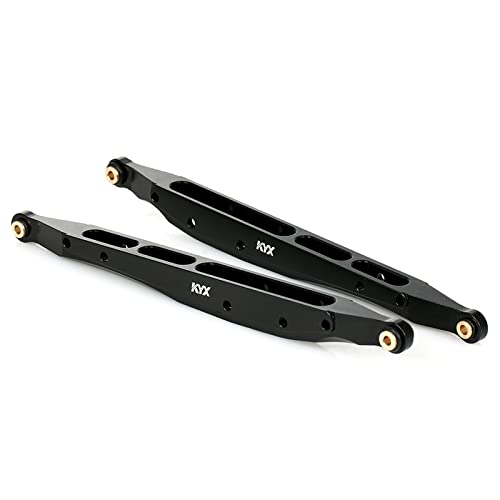 KYX Racing Stainless Steel Rear Trailing Arms Linkage Link Set Upgrades Accessories for RC Crawler Car Axial RBX10 RYFT