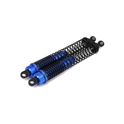 Shock Absorber Damper 130mm Oil Adjustable Alloy Aluminum for RC Car 1/10 Crawler Truck Upgraded Hop-Up Parts HPI HSP Traxxas Losi Axial Tamiya Redcat Himoto Losi(Dark Blue) - color: Dark Blue