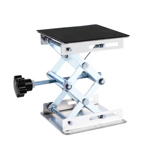 RC Work Stand Stainless Steel Adjustable for 1/10-1/18 Scale RC Cars | All-metal adjustable stand with anti-slip base for 1/10 1/12 1/14 1/16 1/18 Scale RC Cars Upgrades - size: Small (1/10–1/18)