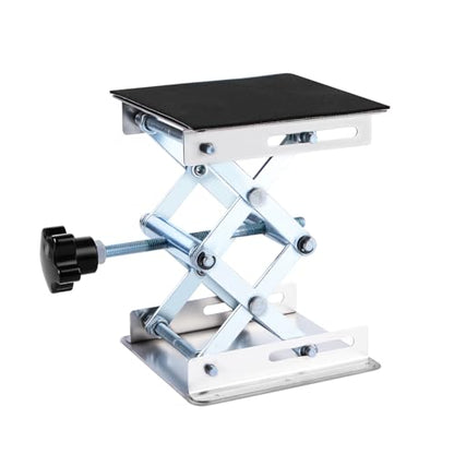 RC Work Stand Stainless Steel Adjustable for 1/10-1/18 Scale RC Cars | All-metal adjustable stand with anti-slip base for 1/10 1/12 1/14 1/16 1/18 Scale RC Cars Upgrades - size: Small (1/10–1/18)
