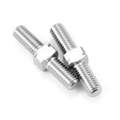 RCHUBAM 2PCS RC Turnbuckles Camber M3 Link Rod for 1/10 TRX-4 Slash 4X4 | 1 Pairs 14mm-50mm Suspension Rod,Alloy Steering Linkage Tie Rods - style: 16mm