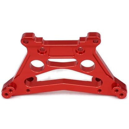 Alloy Aluminum Rear Shock Tower Absorber Plate 539080 for rc car 1/10 FS Racing Truck Buggy 53810 Upgraded Parts(Red) - color: Red