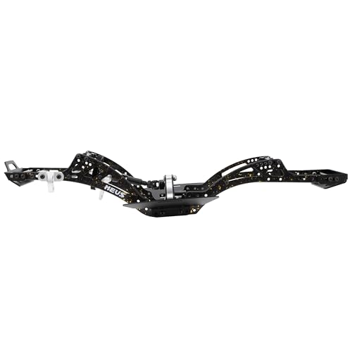 MEUS RACING Gold Rush V2 Carbon Fiber LCG Chassis Kit for Axial SCX10 SCX10 II Capra 1.9 UTB and Other DIY Builds 1/10 RC Crawler Upgardes Parts