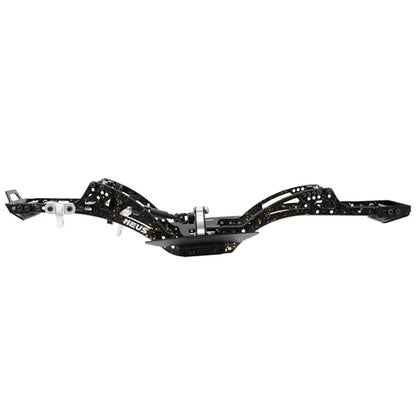 MEUS RACING Gold Rush V2 Carbon Fiber LCG Chassis Kit for Axial SCX10 SCX10 II Capra 1.9 UTB and Other DIY Builds 1/10 RC Crawler Upgardes Parts